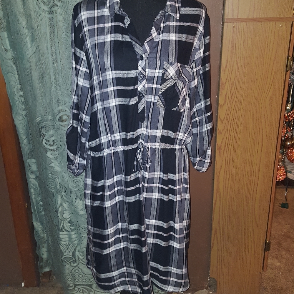 Woman's xl shirt dress
